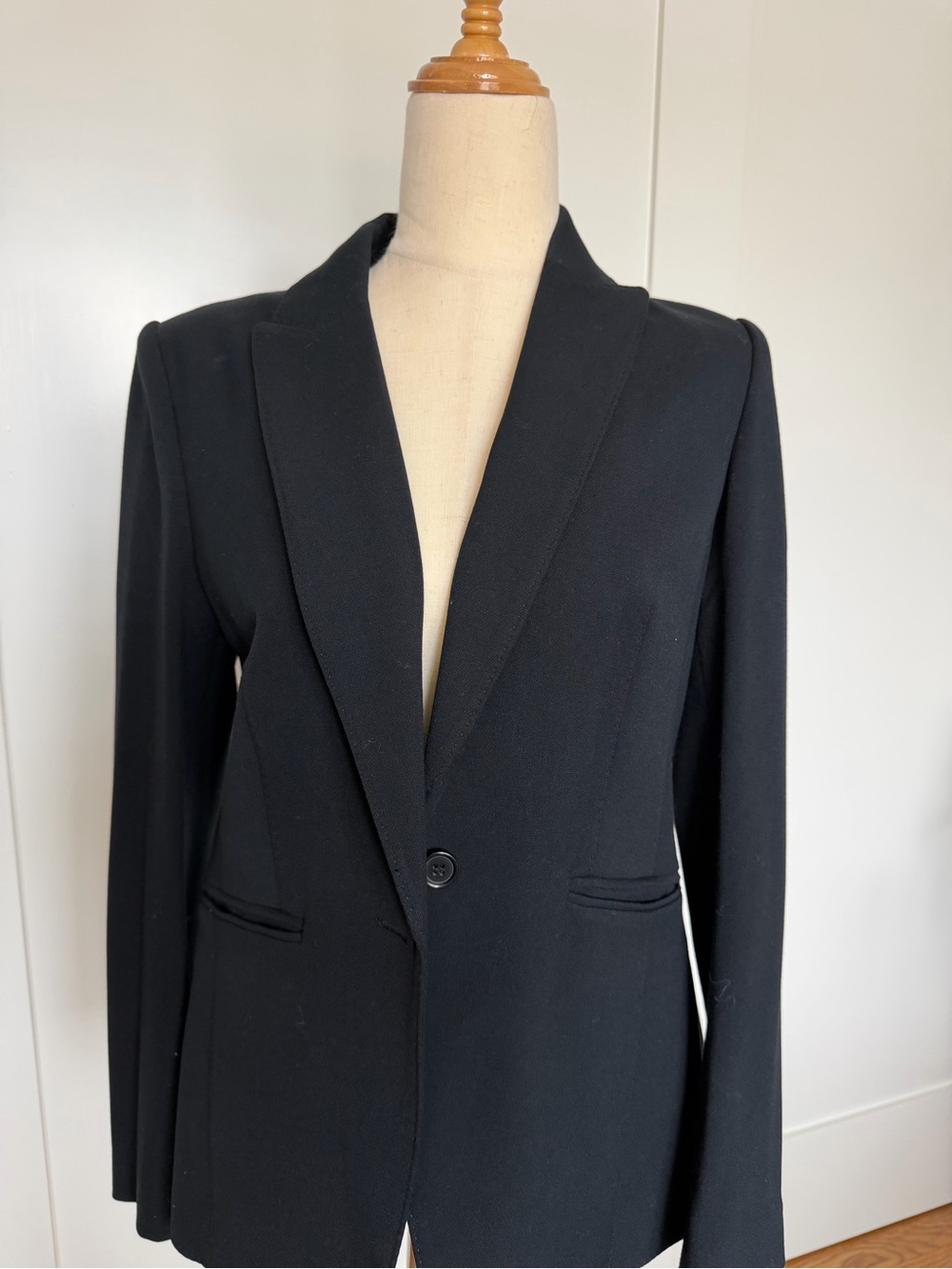 Marks & Spencer Black Single-Button Tailored Blazer